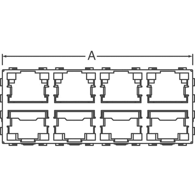 6116317-6 TE Connectivity AMP Connectors  Jack per connettori modulari